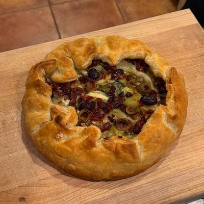 Brie Escarole Tart