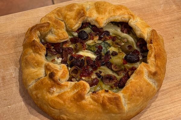 Brie Escarole Tart