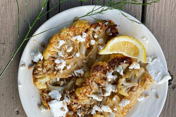 Baked Cauliflower Steaks