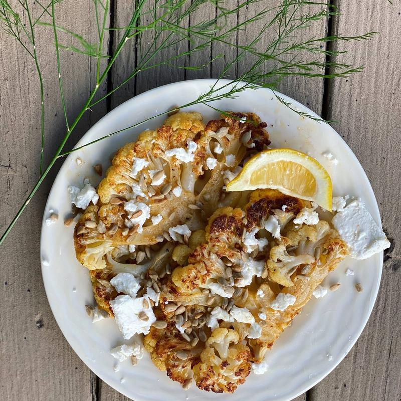 Baked Cauliflower Steaks
