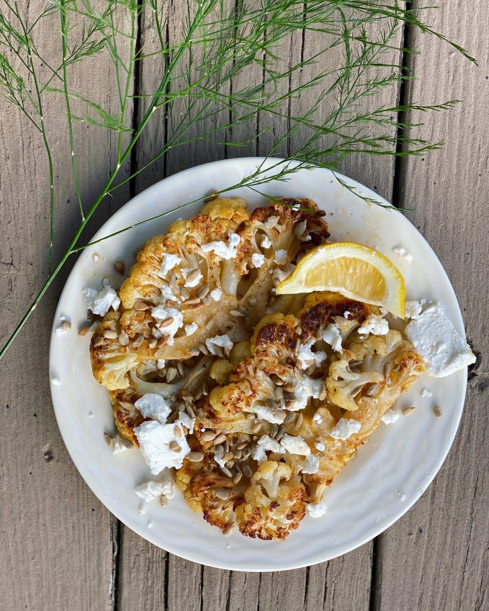 Baked Cauliflower Steaks