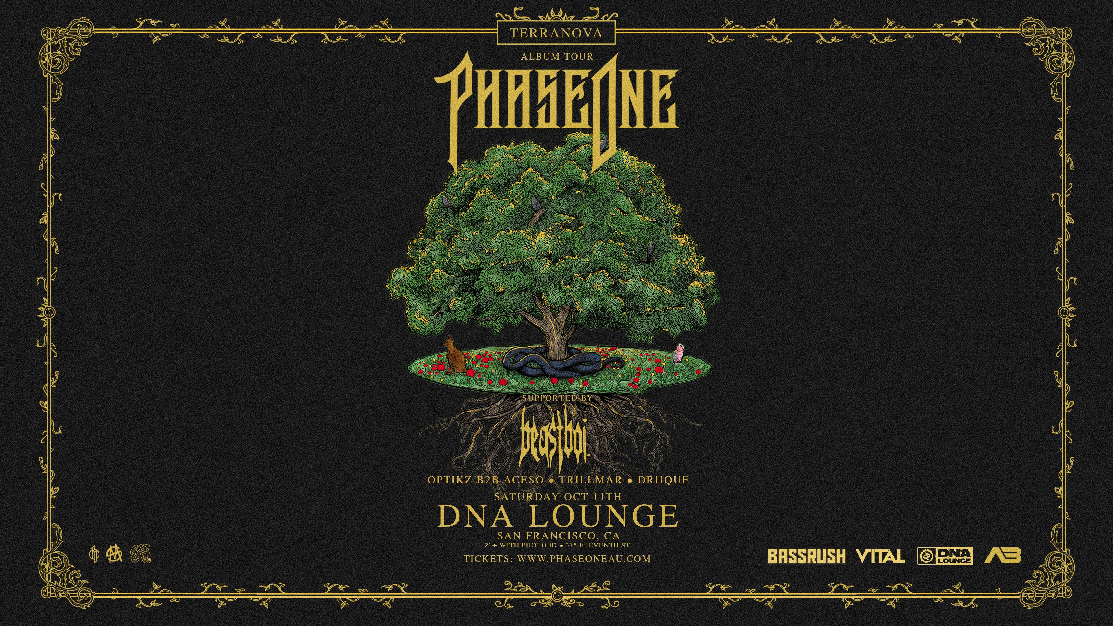 Phase One presents Terranova Album Tour [SF]