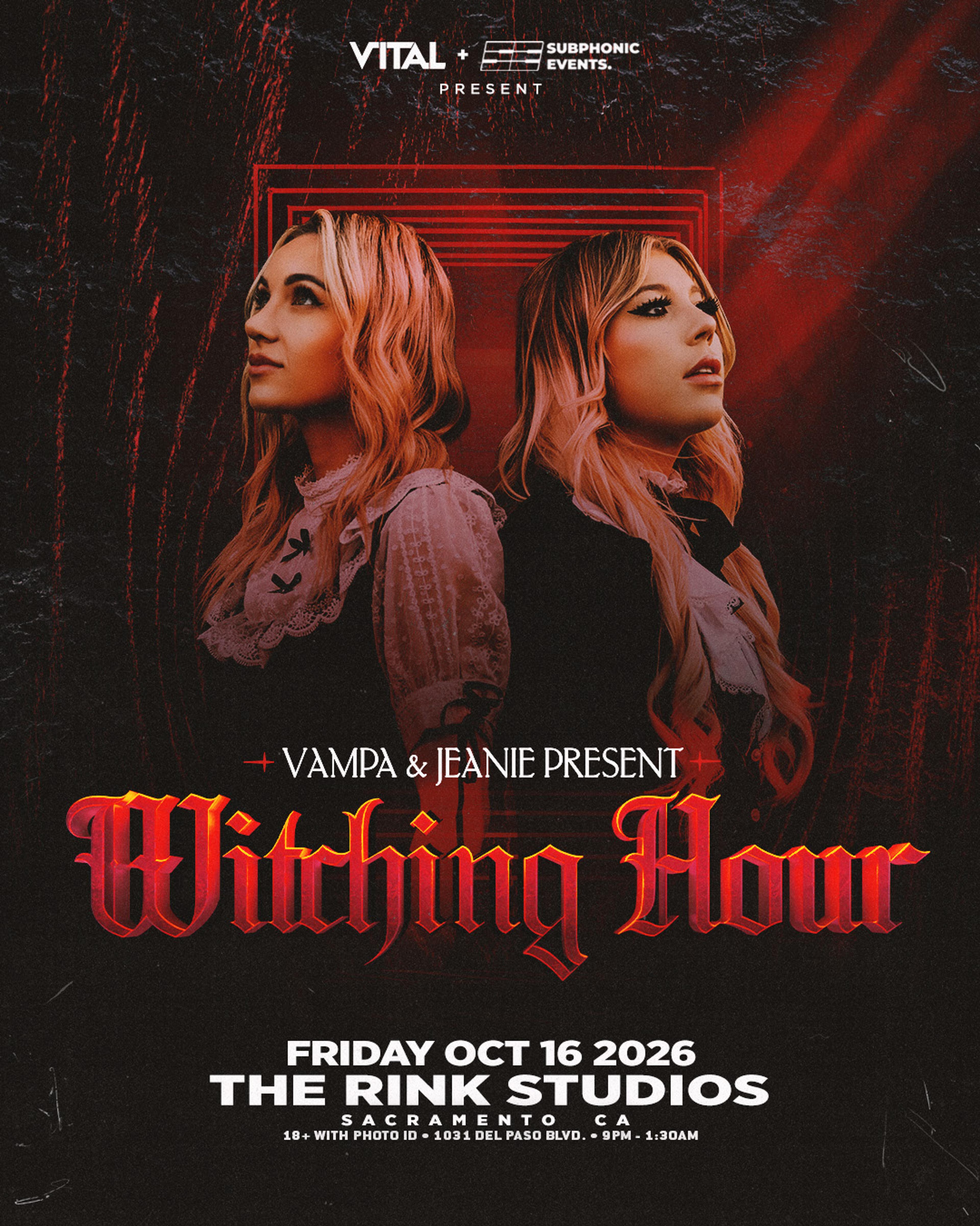 Sacramento | WITCHING HOUR | 10.16