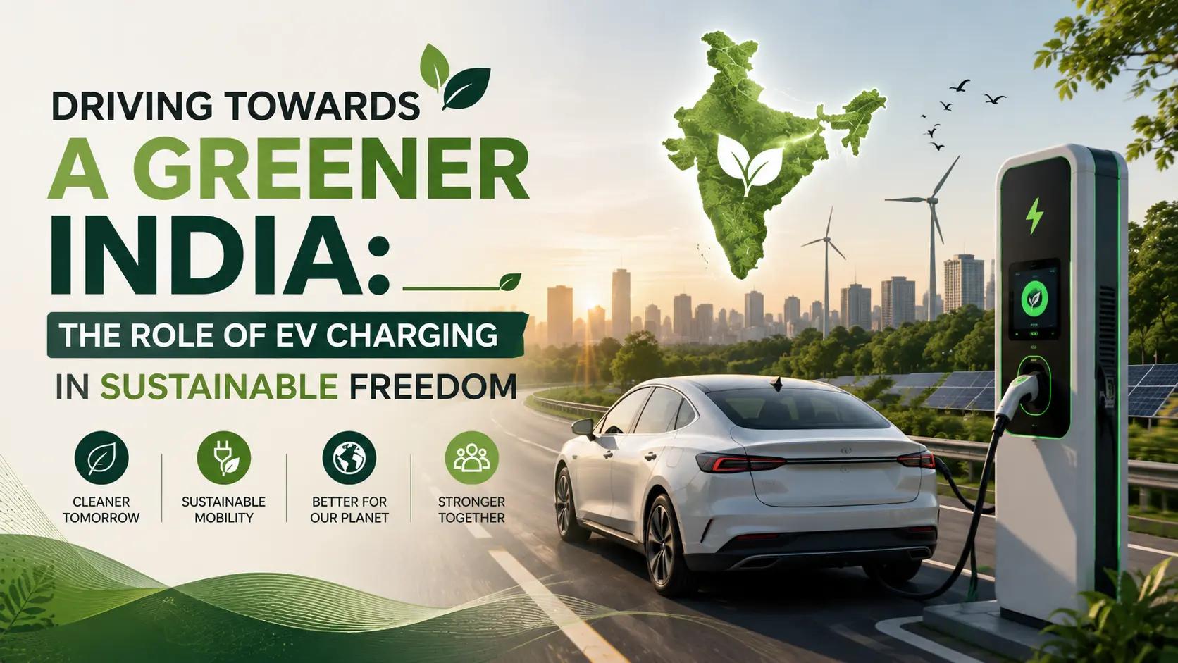 Driving Towards a Greener India: The Role of EV Charging in Sustainable Freedom