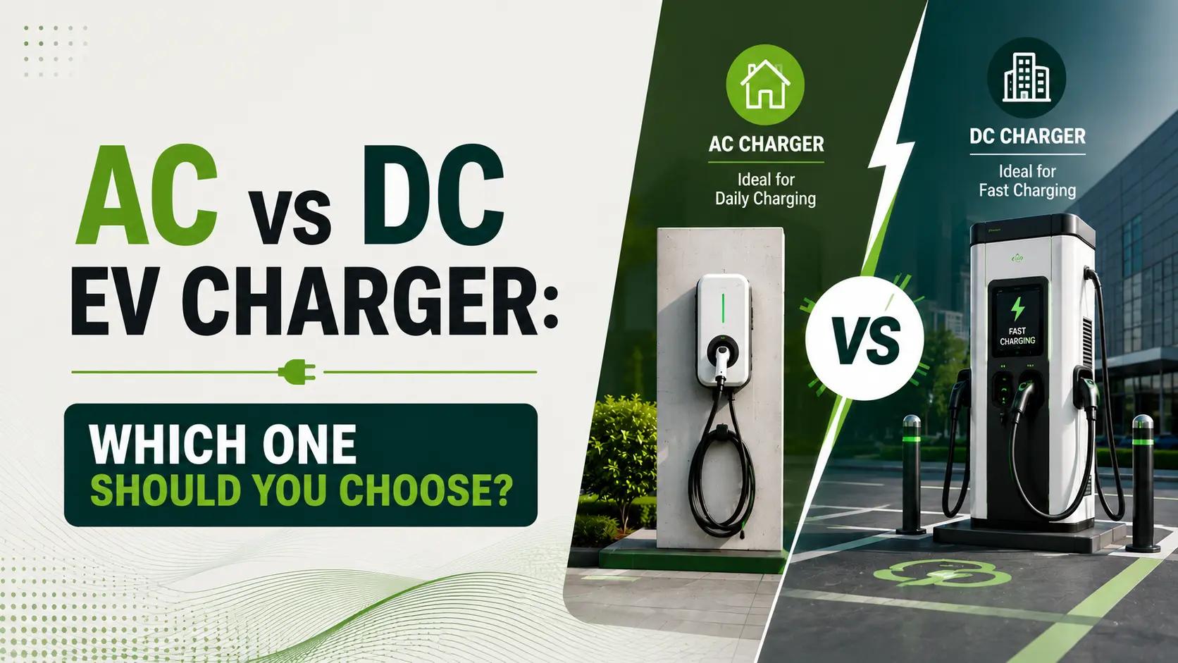 AC vs DC EV Charger: Which One Should You Choose?