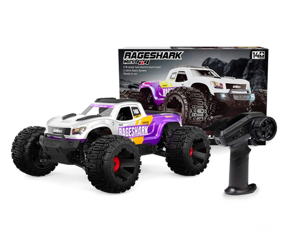 UDI RC 4X4 Monster Truck Brushed RTR 1:16, Purple