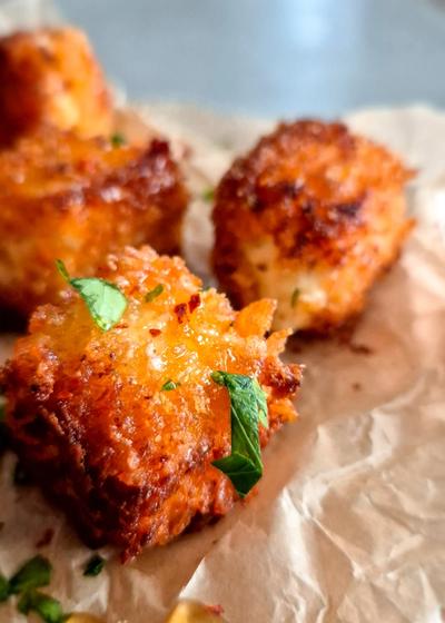 Feta in Cornflakes-Knusperpanade - Hauptbild