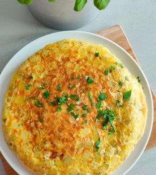 Tortilla de Papa Rellena