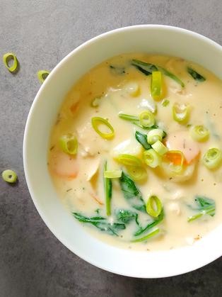 Cremige Gnocchi-Hähnchen-Suppe – Comfort Food für kalte Tage