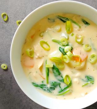 Cremige Gnocchi-Hähnchen-Suppe – Comfort Food für kalte Tage