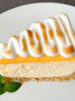 Zitronen Meringue Cheesecake 🍋