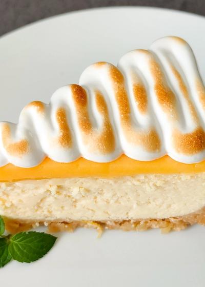 Zitronen Meringue Cheesecake – cremig, frisch & himmlisch lecker