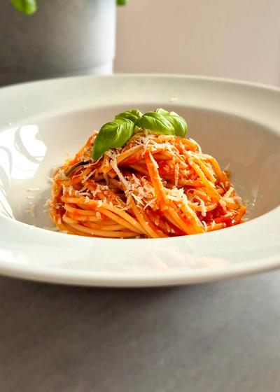 Pasta al Pomodoro- Spaghetti Napoli - Hauptbild