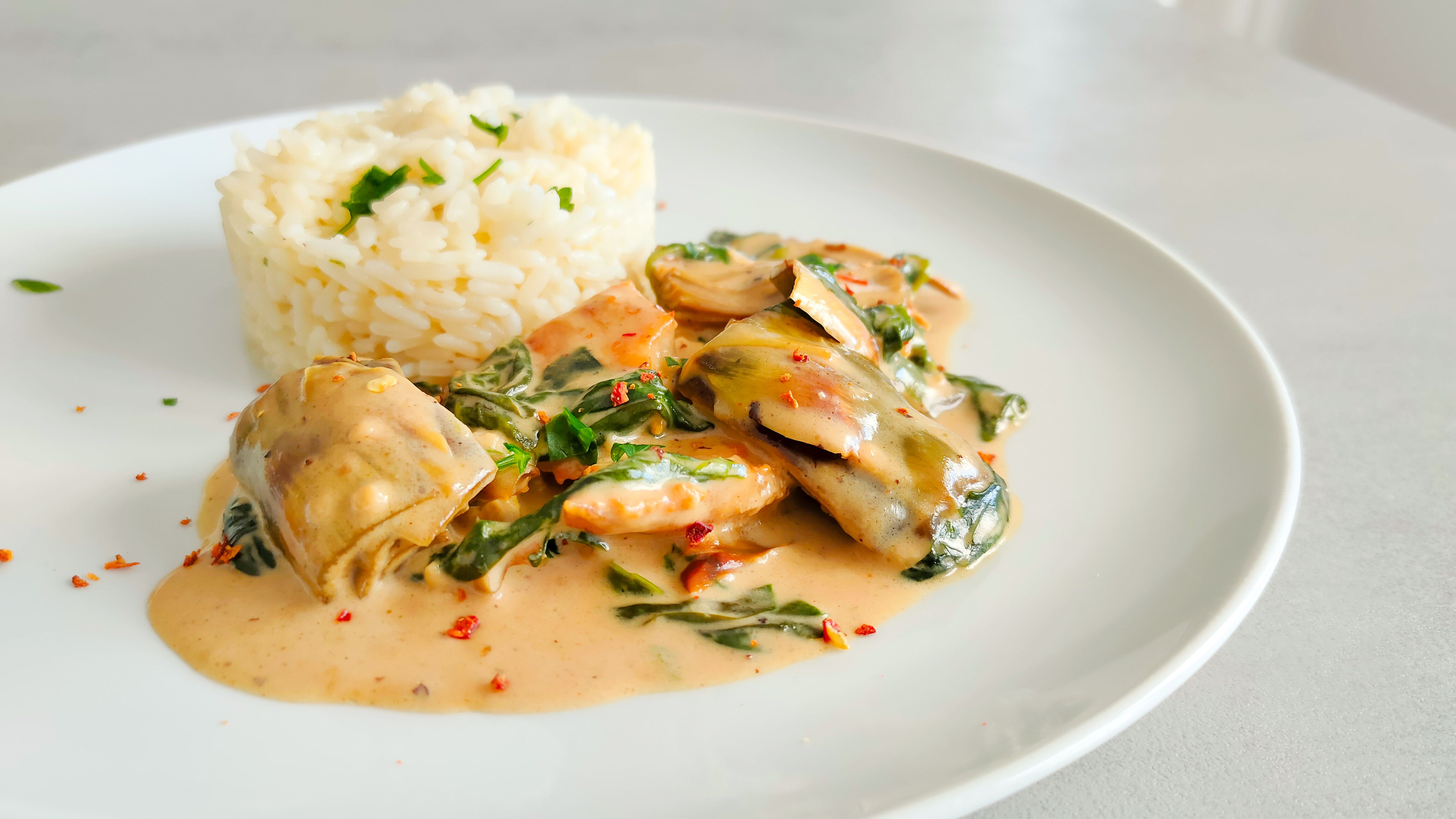 Hähnchen in cremiger Artischockensoße - Thumbnail 2