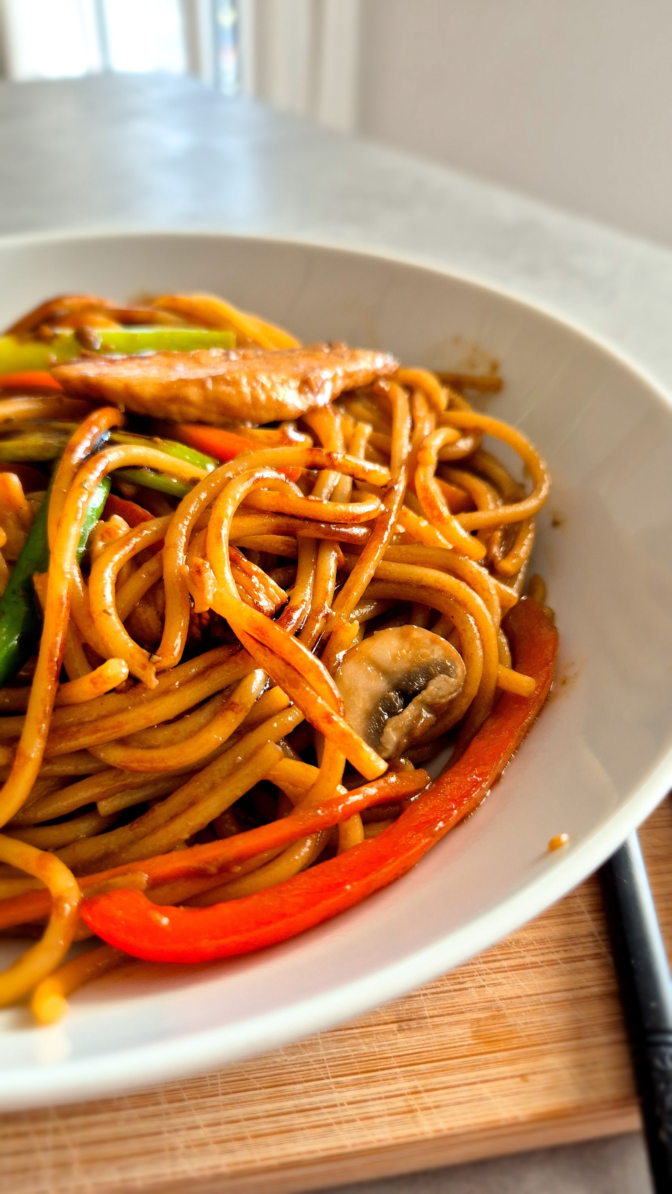 Gebratene Nudeln - Asian fried Noodles - Bild 4