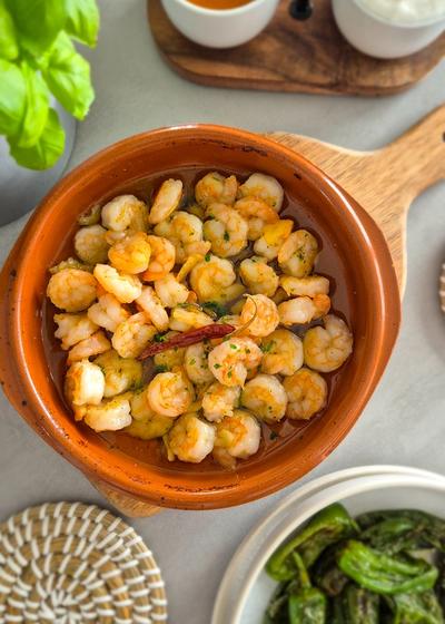 Gambas al ajillo - spanische Tapas