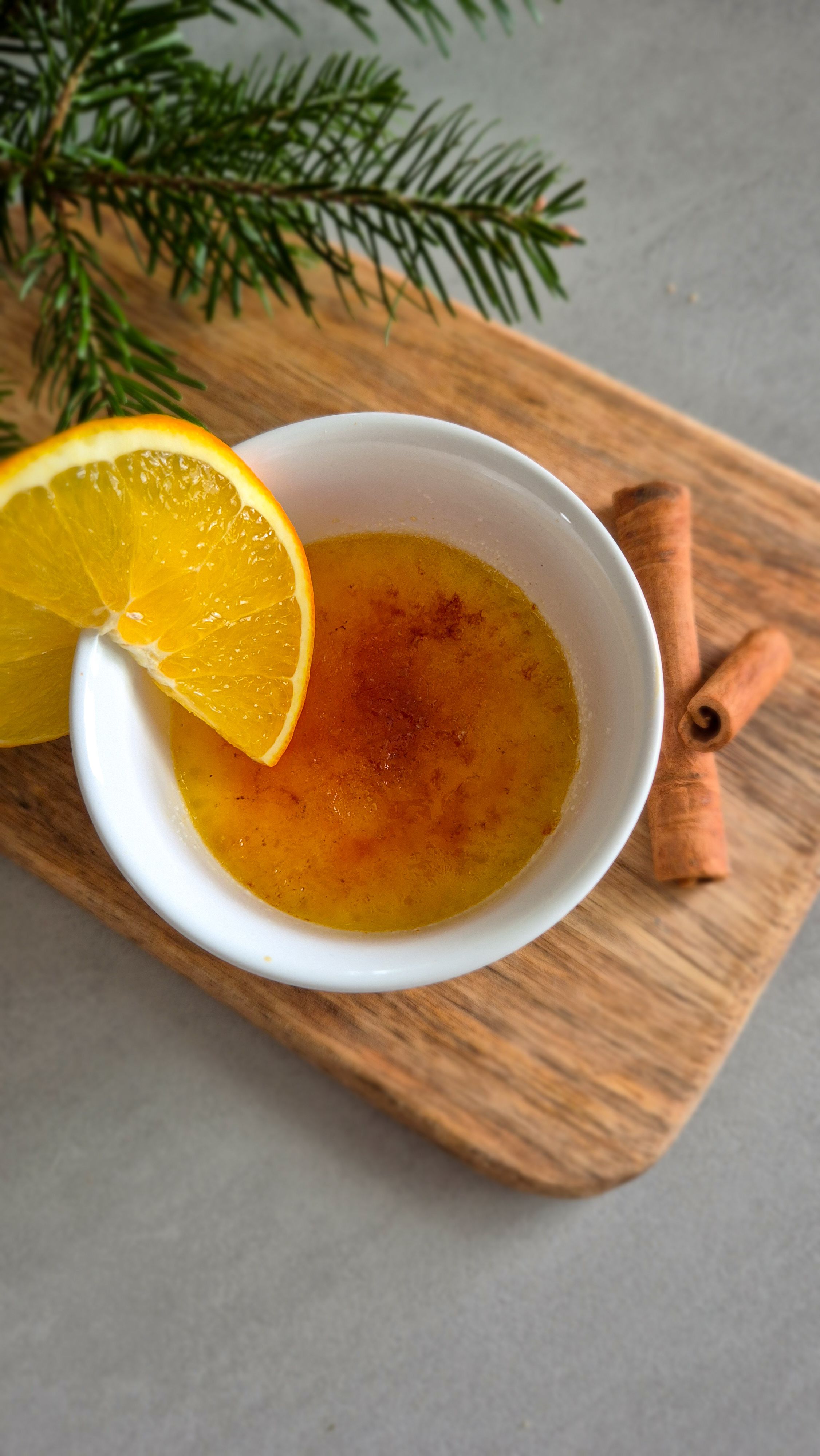 Orangen-Crème-Brûlée