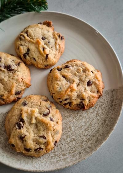 Haselnuss-Zimt Chocolate Chip Cookies - Bild 2