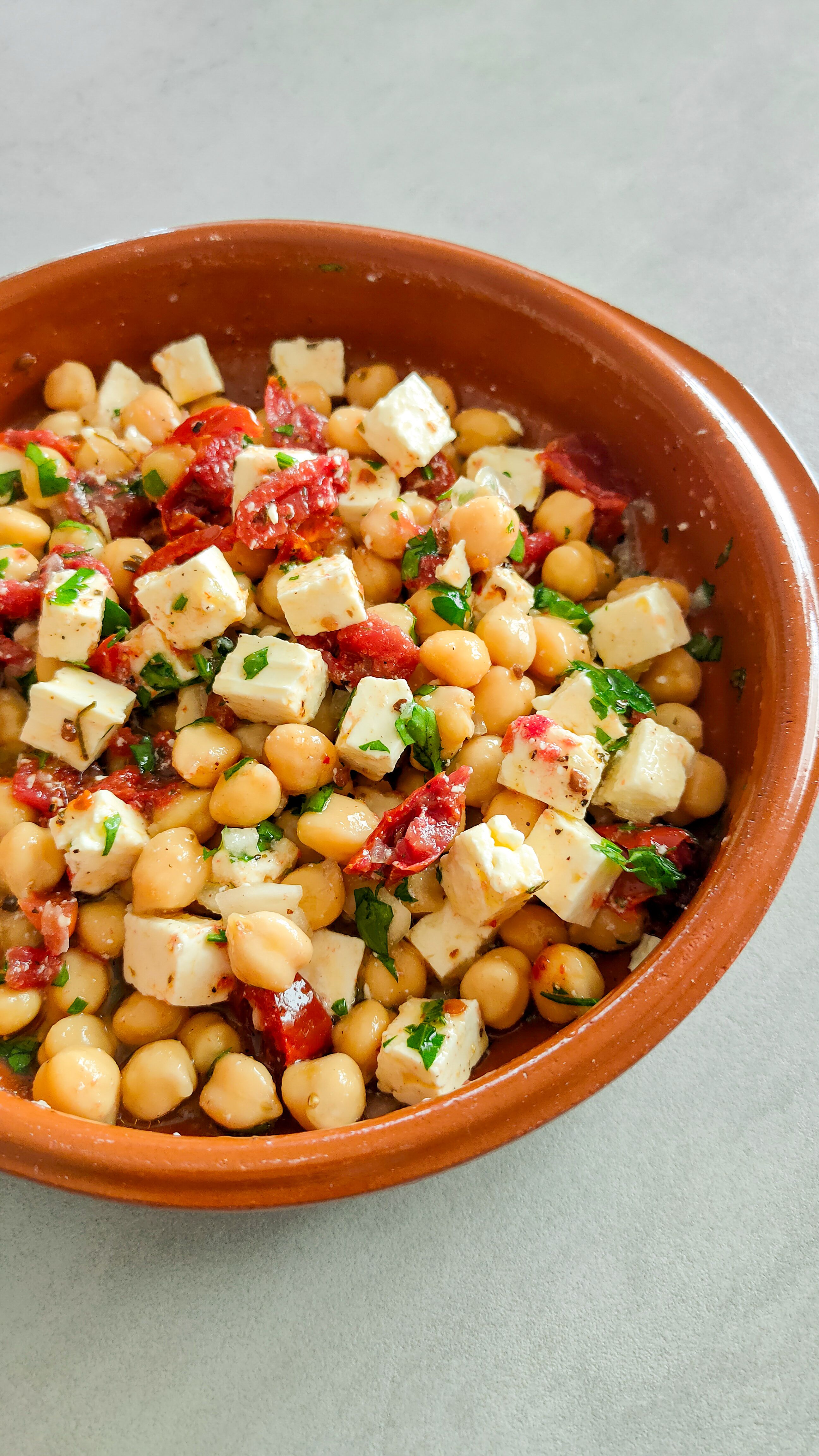 Mediterraner Kichererbsensalat - Bild 2