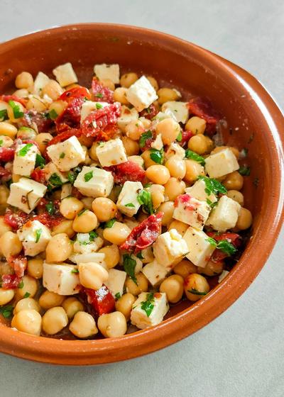 Mediterraner Kichererbsensalat - Bild 2