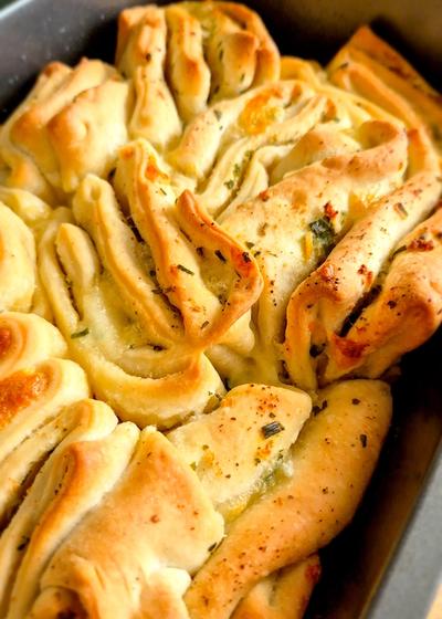 Kräuter-Faltenbrot - Bild 3