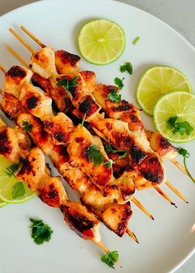 Honig-Limetten-Hähnchenspieße - Hauptbild