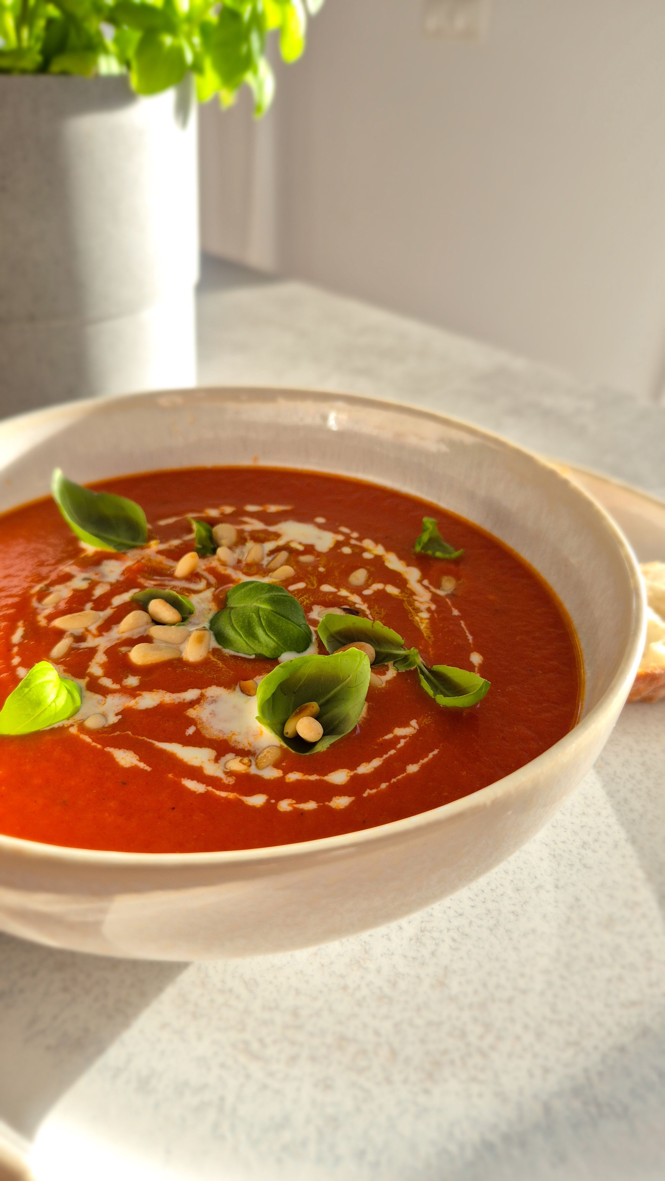 Geröstete Tomatensuppe mit Reis - Thumbnail 4