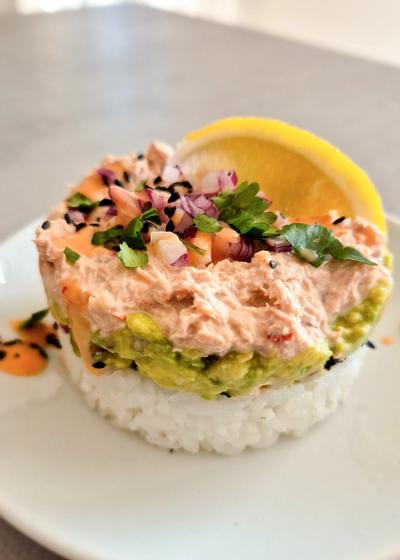 Spicy Tuna Sushi Stacks - Hauptbild