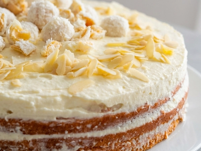 Cremige Raffaello-Torte
