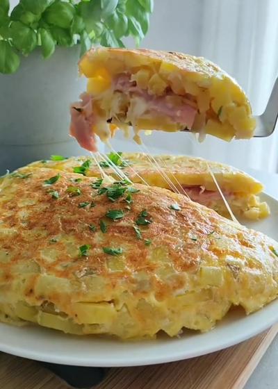 Tortilla de Papa Rellena - Bild 2