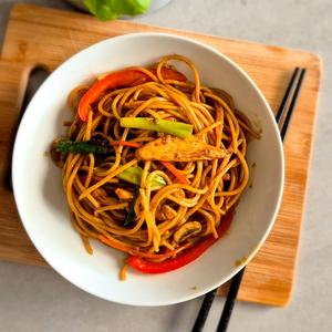Gebratene Nudeln - Asian fried Noodles