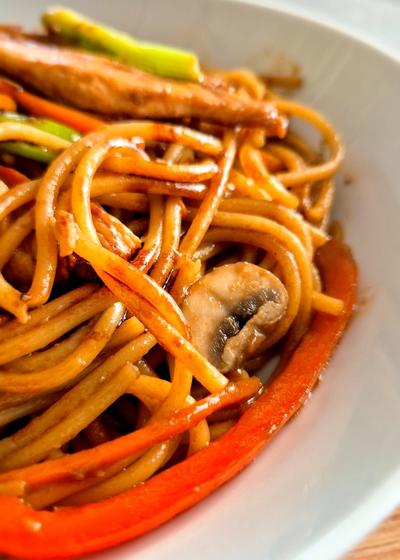 Gebratene Nudeln - Asian fried Noodles - Bild 2