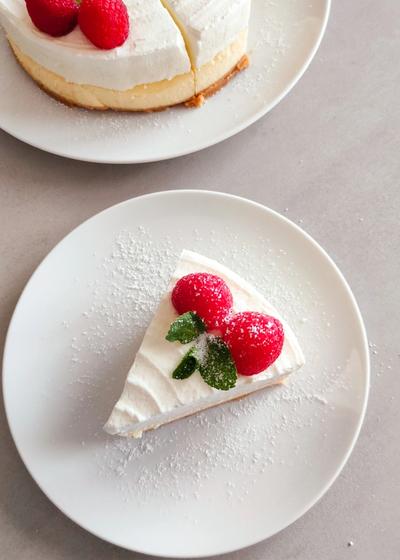 Vanilla White Chocolate Mousse Cheesecake - Bild 4