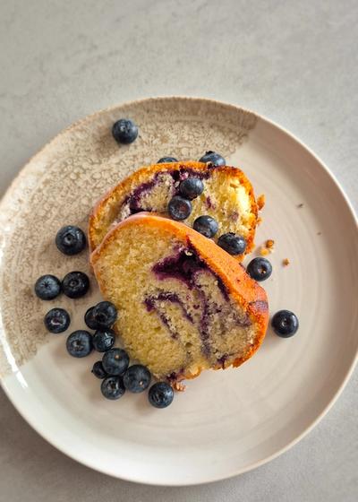 Saftiger Blaubeer-Marmorkuchen - Bild 2