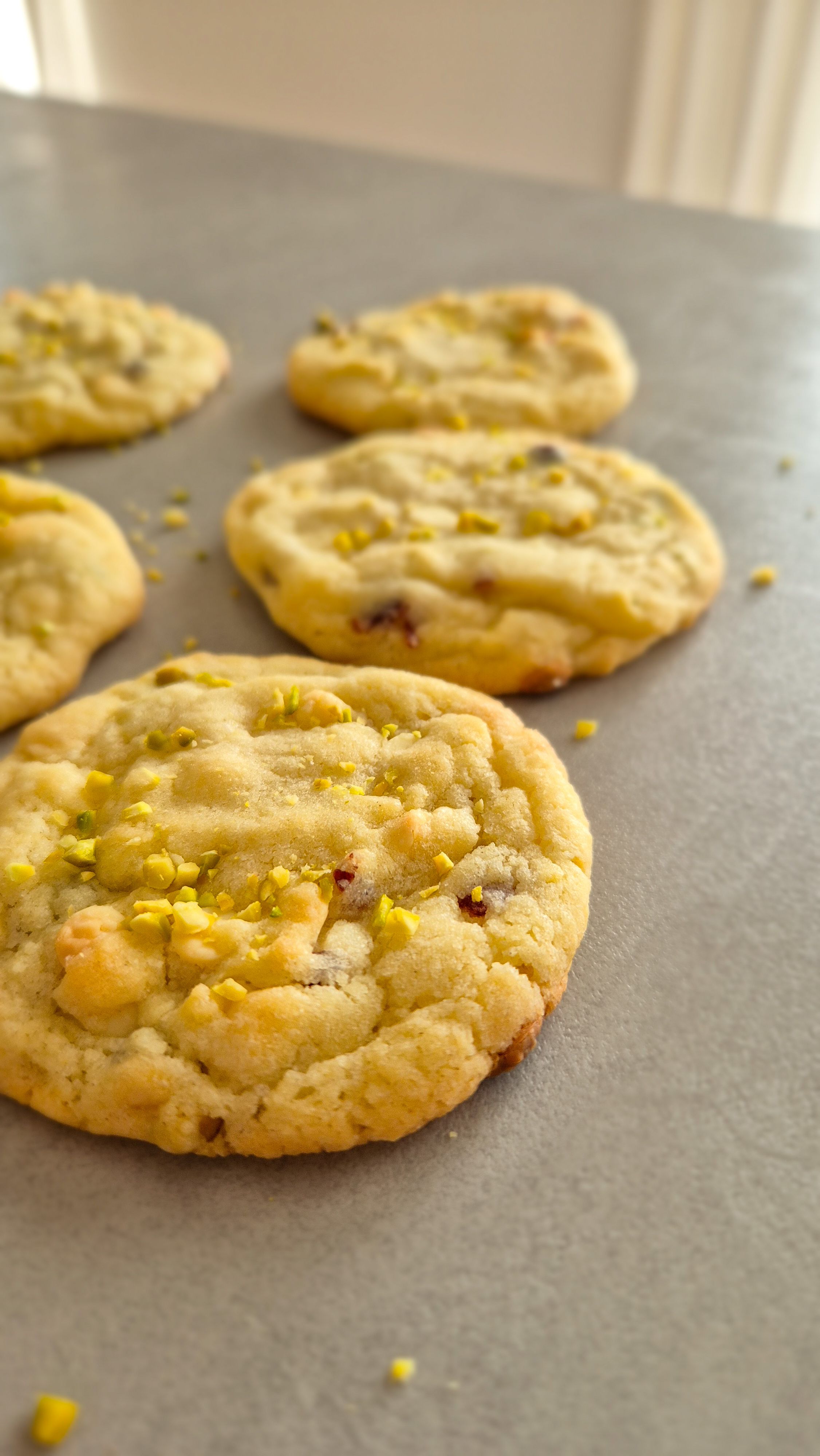 Chewy Pistazien-Cranberry Cookies - Bild 2