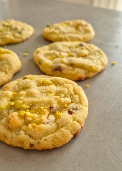 Chewy Pistazien-Cranberry Cookies - Bild 2