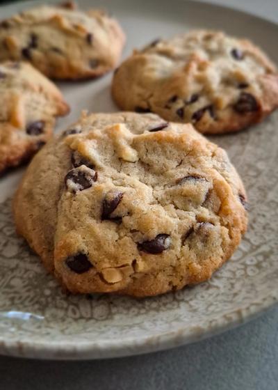 Haselnuss-Zimt Chocolate Chip Cookies - Hauptbild