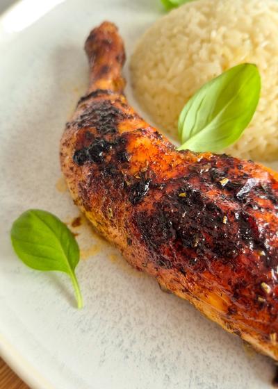 Würzige Hähnchenschenkel aus dem Backofen - Bild 2