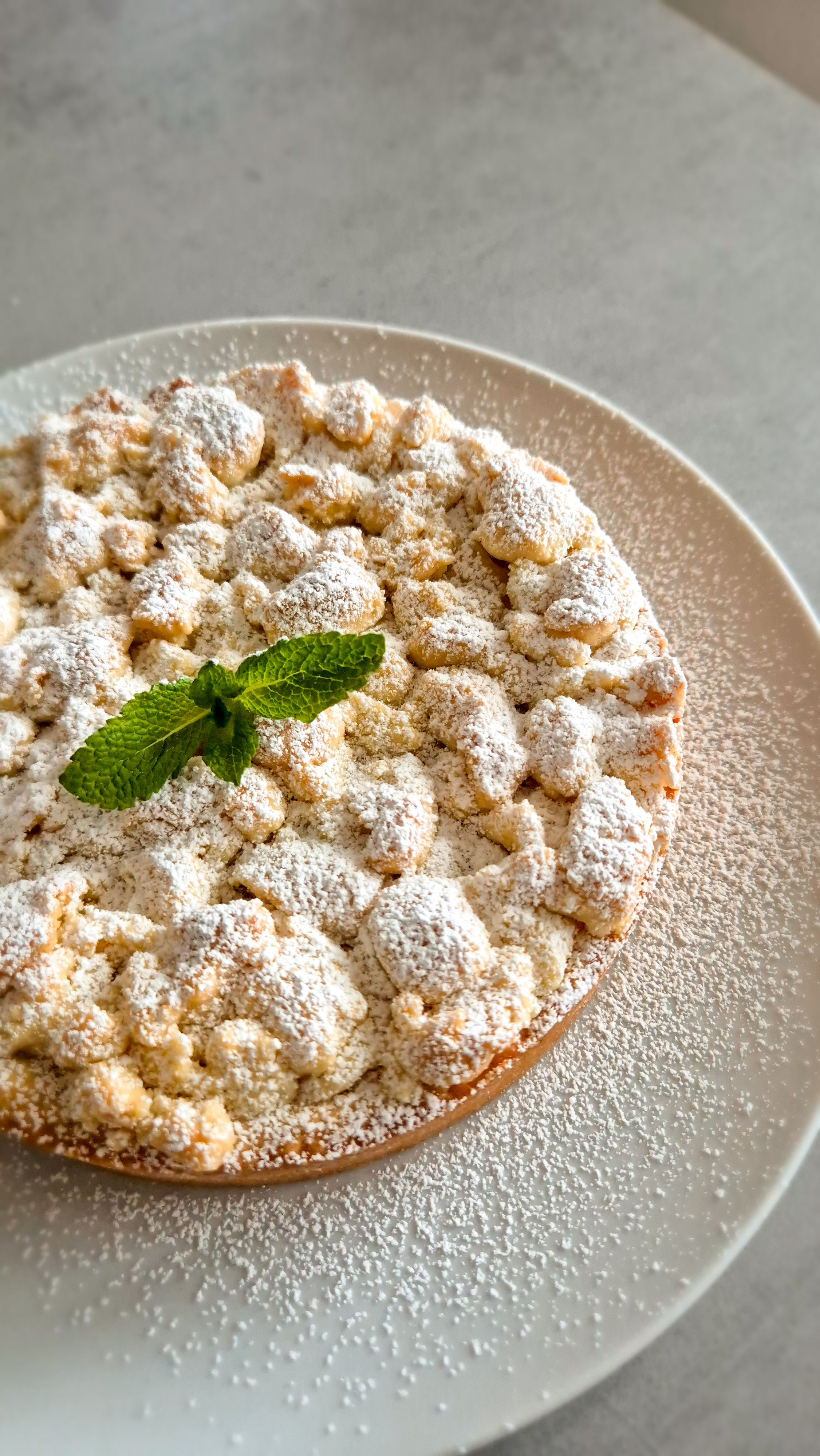 Streuselkuchen mit Vanillepudding - Bild 3