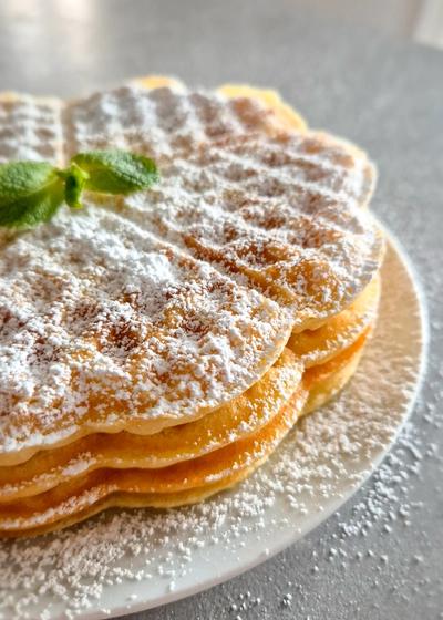 Waffelteig Rezept für besonders fluffige Herzwaffeln - Hauptbild