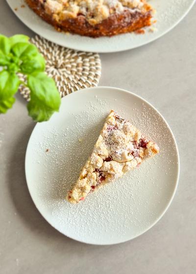 Rhabarber-Joghurt-Streuselkuchen - Hauptbild