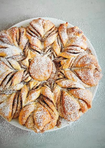 Gefüllter Hefestern - Hauptbild