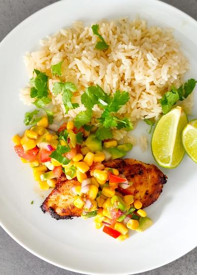 Hähnchen Cajun Style mit Avocado-Mais-Salsa - Bild 2