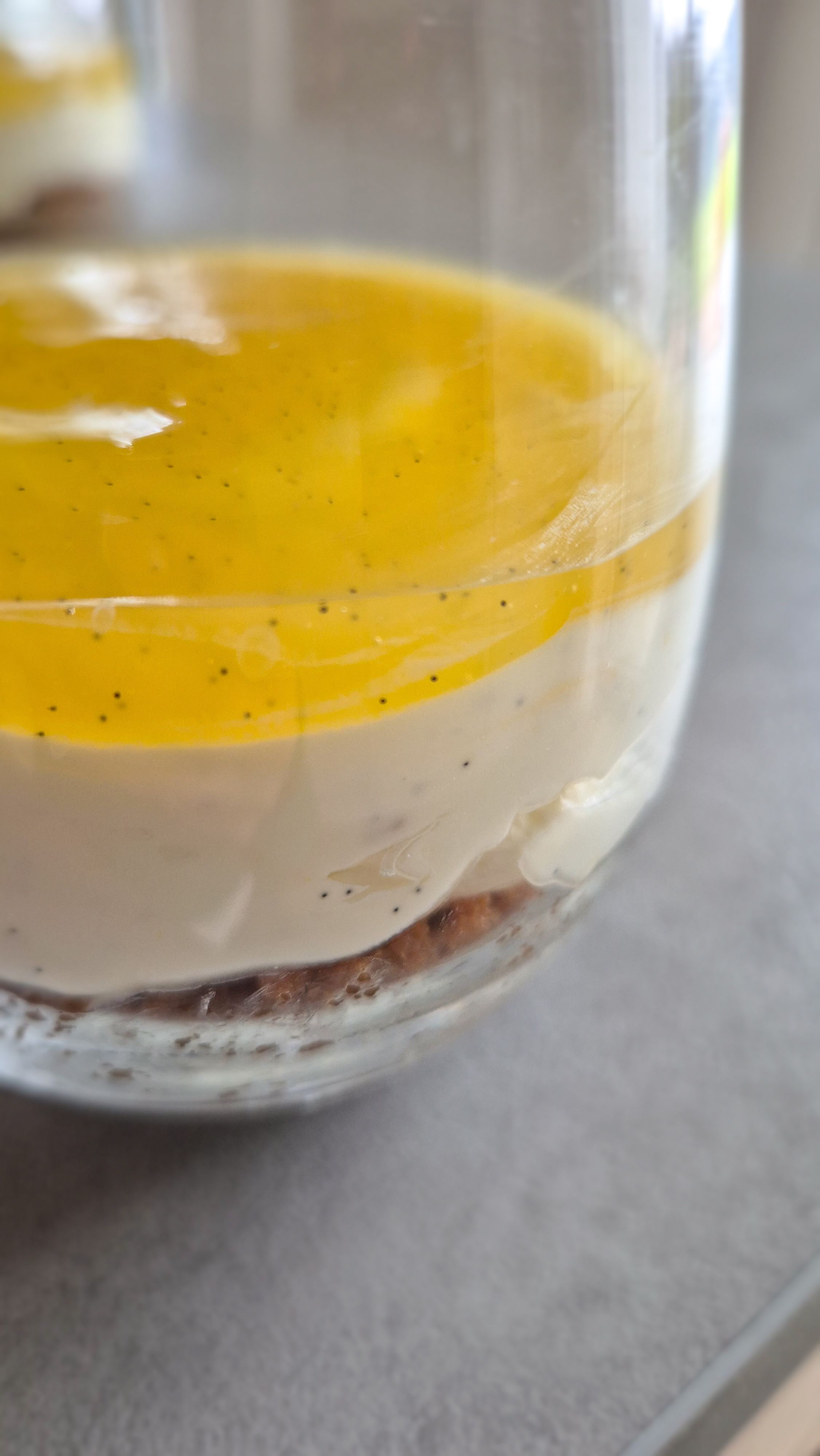 No Bake Orangen-Cheesecake im Glas - Bild 2