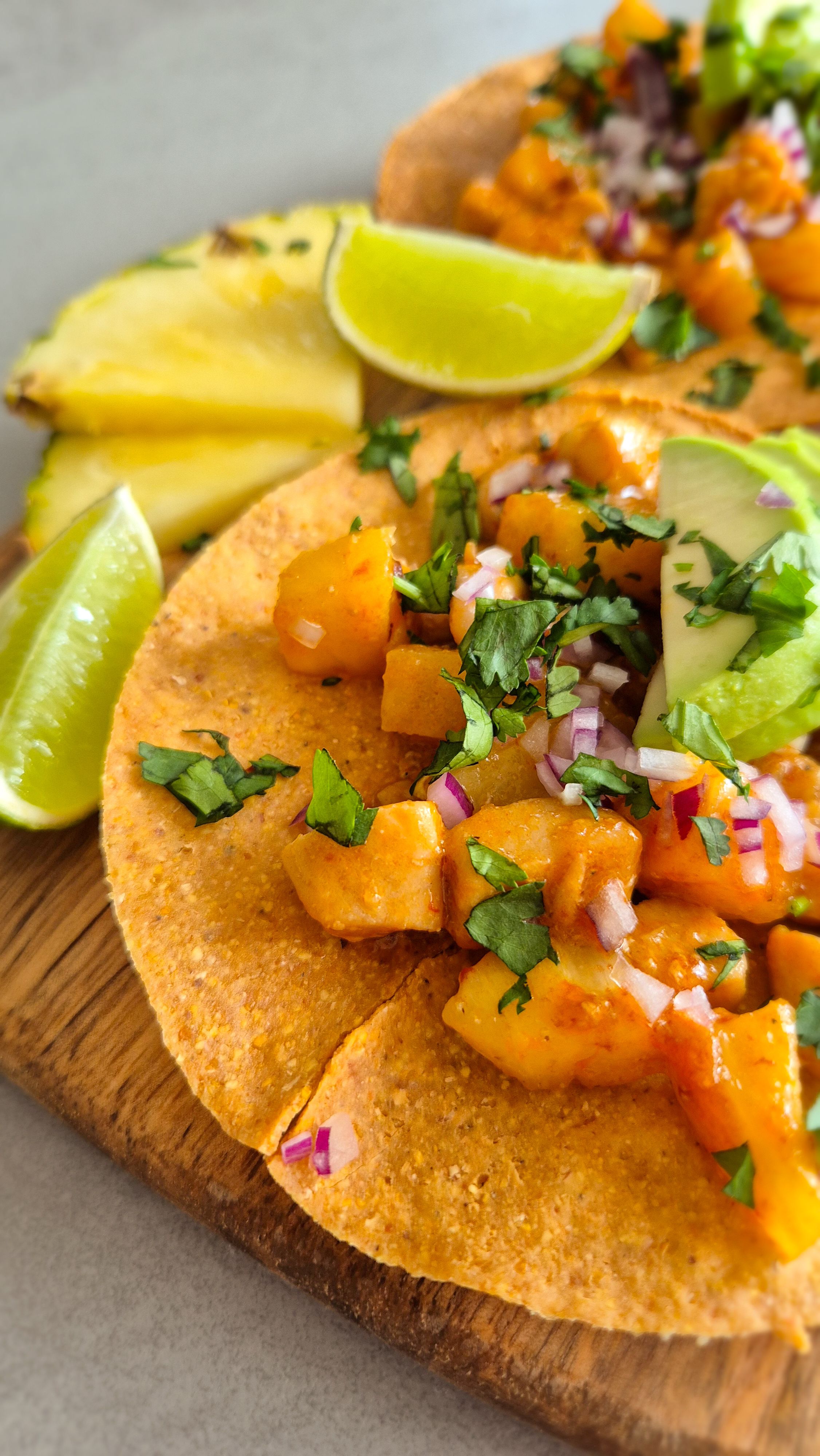 Chipotle Ananas Hähnchen Tostadas - Thumbnail 2