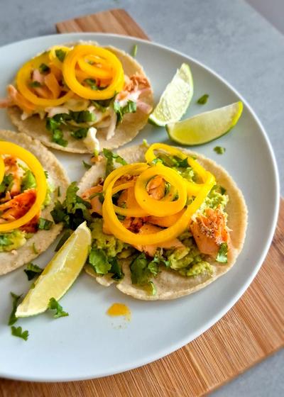 Tacos de Salmon - Lachs Tacos - Bild 3