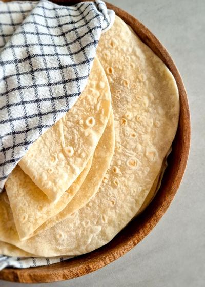 Authentische Weizentortillas (vegan) - Bild 3