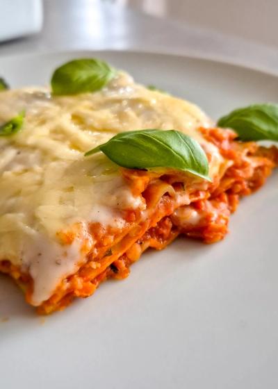 Rote Linsenlasagne - Hauptbild