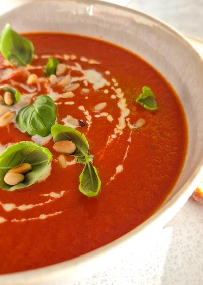 Geröstete Tomatensuppe mit Reis - Bild 2