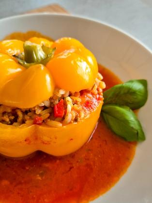 Gefüllte Paprikaschoten